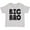 AC-Heather Grey, variant on Brother Big Bro Boys Toddler T-Shirt