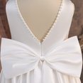 thumbnail image 7 of HAYIMI Child Elegant Satin Dress For Girls Sleeveless Long Gown Summer Pageant And Performances Soft Comfort And Flowy Tailored Fit Adorable Dresses, 7 of 7