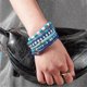 thumbnail image 3 of 10PCS Blue Friendship Bracelets Set Beads Stretch Bracelets Beach Jewelry for Women Women'S Stretch Bracelets, 3 of 5