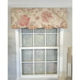 thumbnail image 2 of RLF Home Venetia Petticoat 3" Rod Pocket Lining Luxurious and Elegant Window Treatment Valance 50" x 15" Pink, 2 of 4