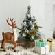 thumbnail image 4 of Adornos Navideños: Mini Árbol de Navidad para El Hogar. Decoración Navideña En Miniatura para Escritorio., 4 of 6