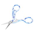 thumbnail image 1 of Scissors, Fast Cutting Easy Use Sewing Accessories Crane Scissors, Embroidery Household for Sailor Embroidery Needlework Flower Porcelain Color Small Blue, 1 of 7