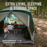 Coleman Skylodge™ 12-Person Camping Tent With Screen Room, Evergreen