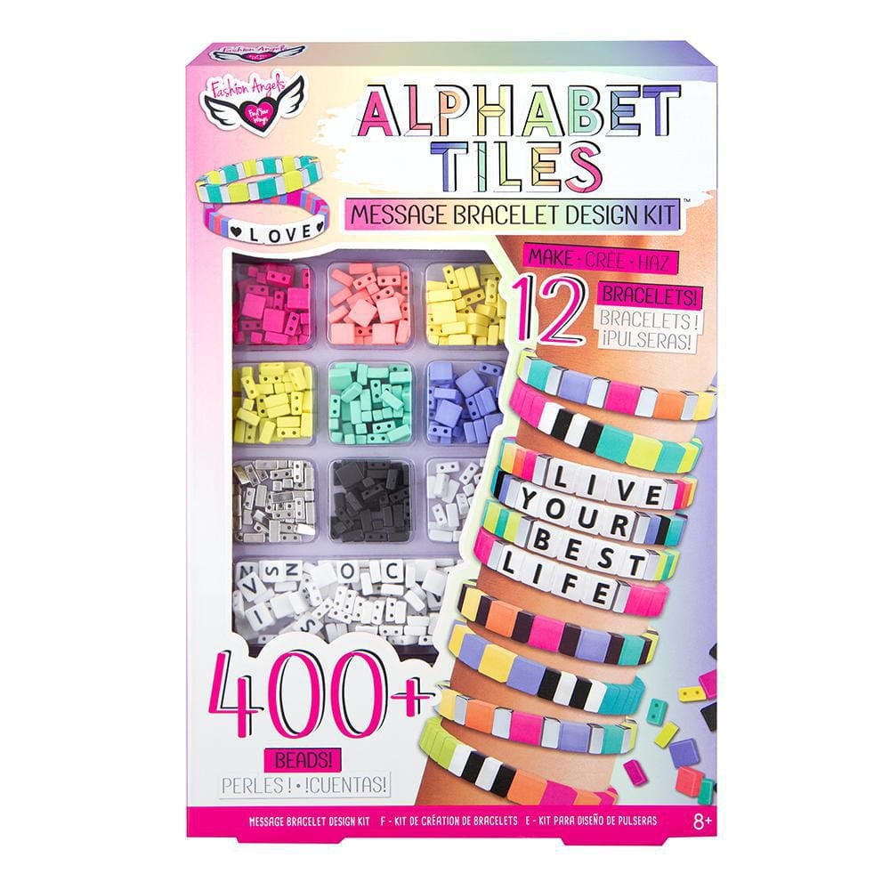 Fashion Angels Alphabet Tiles Message Bracelet Kit