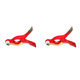 thumbnail image 1 of Decorativas para Ropa Toallas Playa Con Bonitos (loro) Color Rojo, 1 of 5