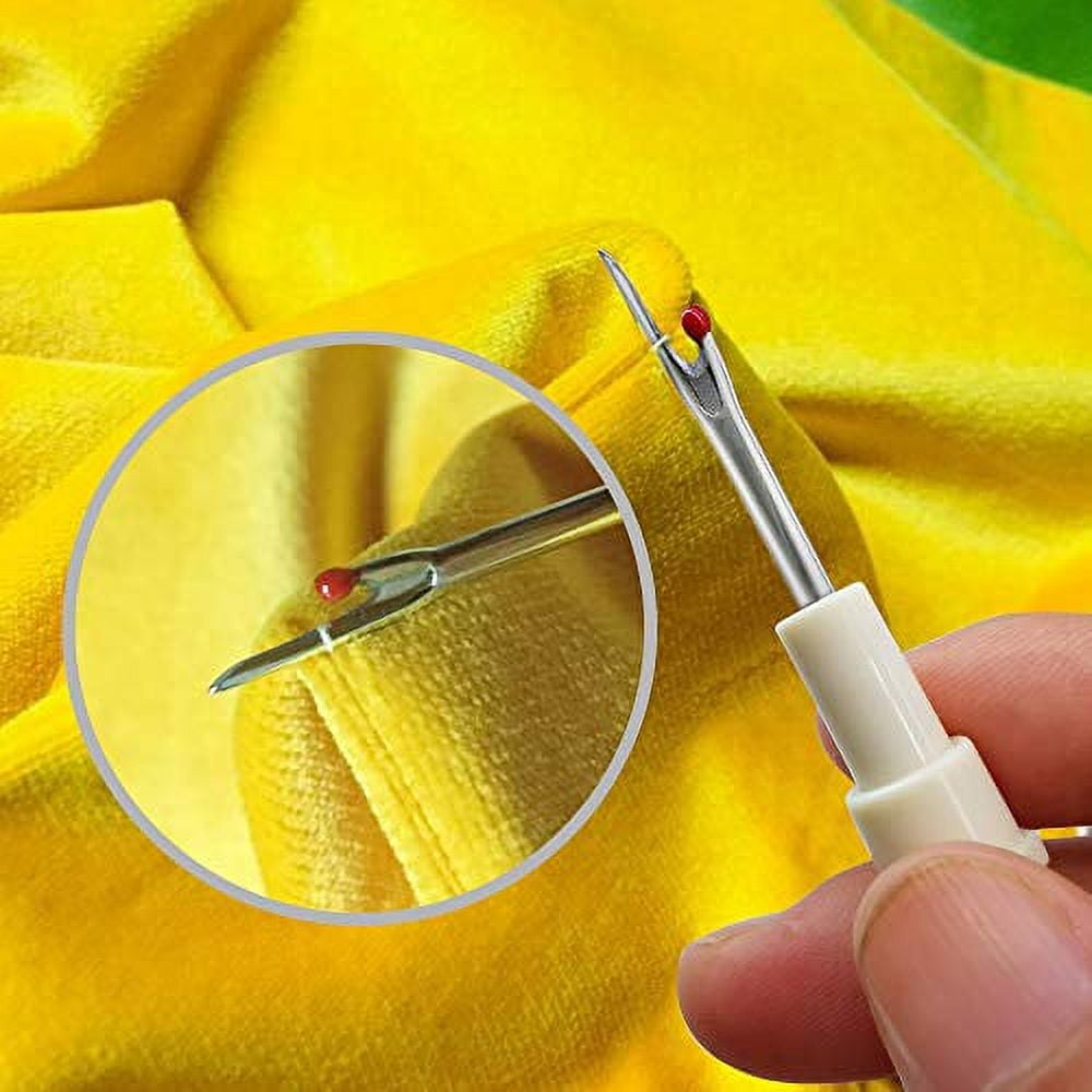 2 Pcs Seam Ripper and Thread Remover Kit Sharp Sewing Seam Thread Remover  Stitch Unpicker with Ergonomic Handles for Needle Work Patterns and Sewing  Clothes