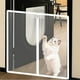 thumbnail image 5 of Puerta retráctil para gatos y bebés, fácil de instalar, sin taladros, para gatos y perros. Blanco, 5 of 9