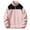 Pink, variant on Ediodpoh Featur Zip up Hoodies for Men Casual Long Sleeve Sweatshirt Autumn Winter Thermal Plain Hooded Jacket with Pocket Mens Sweatshirt White XXXL