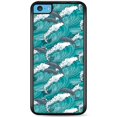 thumbnail image 1 of Étui iPhone 5C - Vagues & Dauphins, 1 of 1