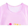 thumbnail image 3 of Toddler Girls Gown Little Princess Girls Dresses Short Ruffles Sleeve Girls Clothes Round Neck Night Costume Dress, 3 of 7