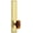 Lifetime Brass, variant on Grandeur 837036 Carre Solid Brass Tall Plate Rose Right Handed Privacy Door Knob Set -
