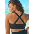 thumbnail image 2 of Swim 365 Women's Plus Size Scoop Neck Swim Bra, 2 of 3