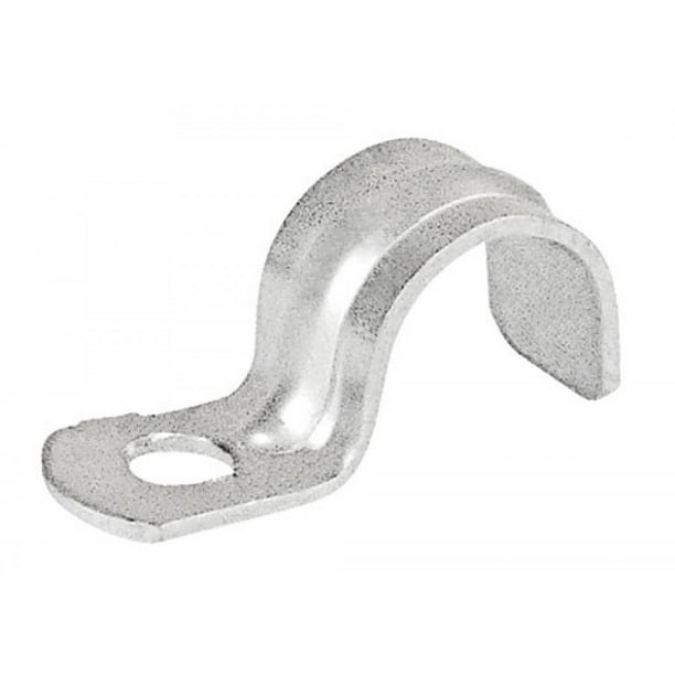 5 Pcs, 1/2 In. 316 Stainless Steel One Hole Conduit Strap Allows to