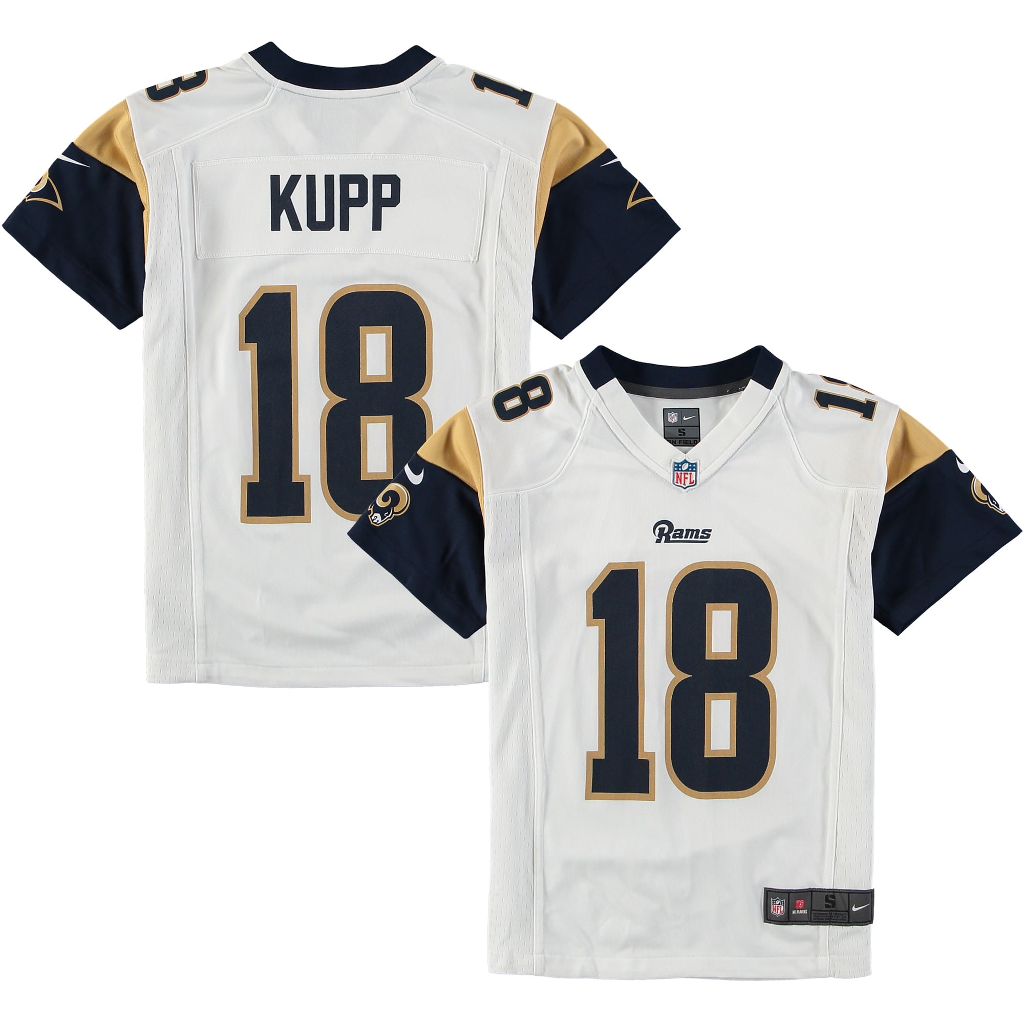 Cooper Kupp Los Angeles Rams Nike Youth Road Game Jersey - White - Walmart.com ...