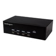 thumbnail image 1 of StarTech.com 4-port KVM Switch with Dual VGA and 2-port USB Hub - USB 2.0, 1 of 4