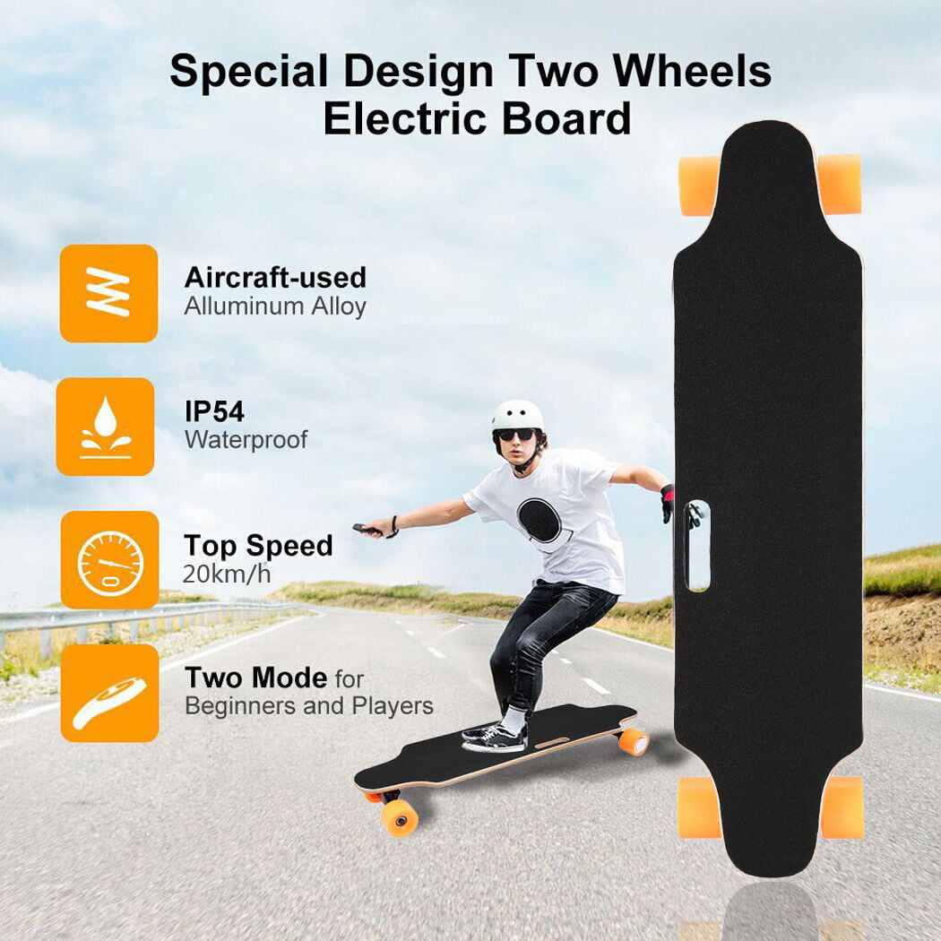 35inch Electric Skateboard Longboard Bluetooth with Remote Controller &amp; Maple Deck electric hoverboad BTC