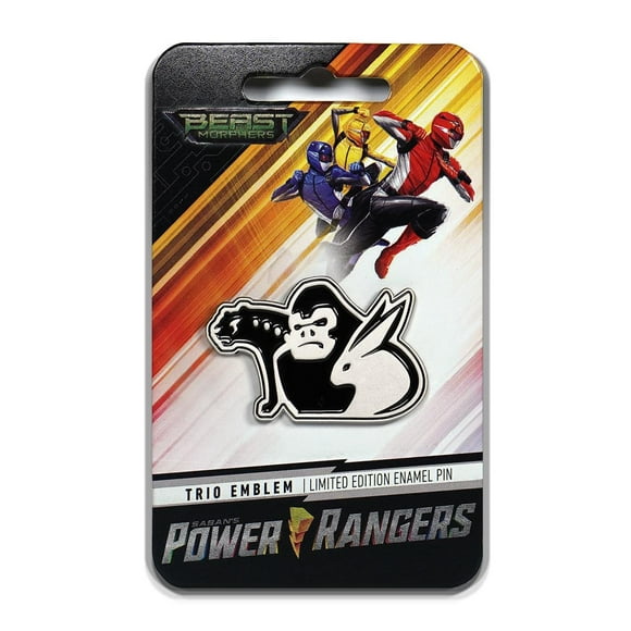 Power Rangers Beast Morphers Trio Emblem Pin