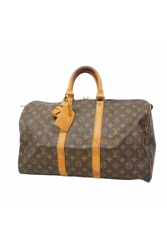 Pre-Owned Louis Vuitton Bags - Boston Monogram Keepall 45 M41428 Brown Men's & Women's