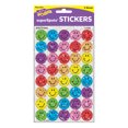 thumbnail image 2 of Trend Enterprises Inc. (12 PK) SUPERSPOTS SPARKLE SILLY 160 PER PK SMILES LARGER SIZE, 2 of 3