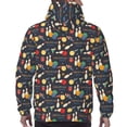 thumbnail image 7 of Xecao Christmas Holiday Bowling Pattern Men's Adult Pullover Hoodie,Hooded Sweatshirt-3X-Large, 7 of 7