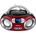 thumbnail image 1 of Caja de CD portátil MEGATEK CB-M25BT Bluetooth - Rojo cereza, 1 of 9
