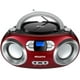 thumbnail image 1 of Caja de CD portátil MEGATEK CB-M25BT Bluetooth - Rojo cereza, 1 of 9