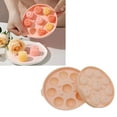 3D Rose Ice Molds Peach Shape Ice Cubes Tray Easy To Release Suitable 3d-rose-ice-molds-peach-shape-ice-cubes-tray-easy-to-release-suitable