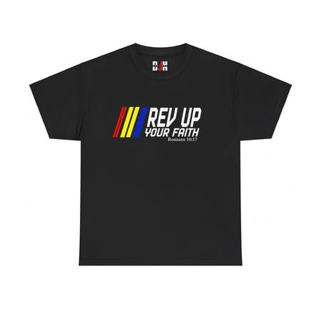 DJH Apparel | Rev Up Your Faith Christian Unisex T-shirt DJH Apparel | Rev Up Your Faith Christian Unisex T-shirt