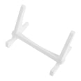 thumbnail image 2 of POPETPOP White Desktop Keyboard Organizer with Easy Assembly and Convenient Storage Shelf for Office and Home Use, 2 of 9