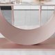 thumbnail image 4 of High Rustic Holder Luxury Dining Table Italy Modern White Desk Balcony Coffee Table Conference Marble Tavolo Pranzo Furniture My Lux Decor Round, 4 of 7