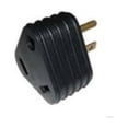 thumbnail image 1 of SouthWire Corp. Power Cord Adapter 9522TR08 For Connecting RV Power Inlet To Standard Power Source; RV Plug; Triangle Shape; 30 Amp Male To 15 Amp Female; Non Locking; Without Lighted Ends, 1 of 4