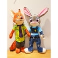 thumbnail image 2 of Muñeco de juguete de dibujos animados de Nick Wilde, Judy Hopps, personaje de Zootopia de Disney de 40 a 60 cm, regalo de cumpleaños y Navidad para niños y amigos, 2 of 5