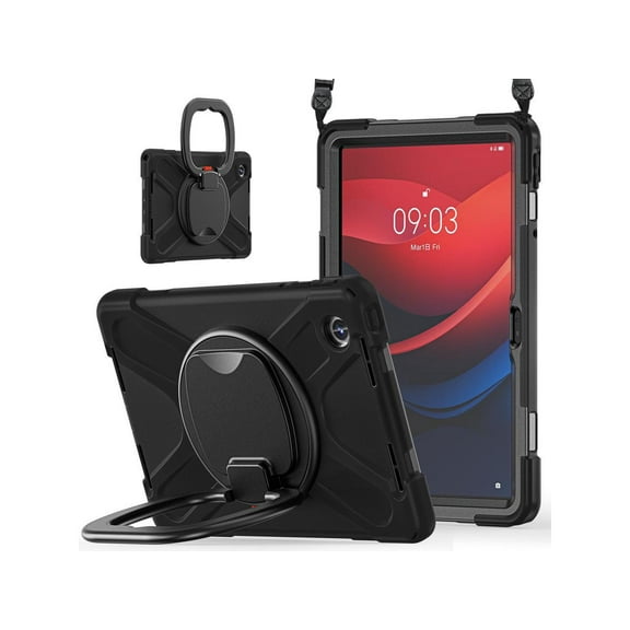 Case for Lenovo Tab M11 11 inch 2024 Model TB330FU TB330XU TB-331FC Protective Cover with S Pen Holder Stand Hand/Shoulder Strap