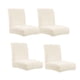 thumbnail image 1 of 4x para Sillas de Comedor de Suave, para Sillas Elásticas de Spandex para Silla de Respaldo Bajo, Cocina, Hogar, Hotel Zulema Fundas cortas para asientos con respaldo bajo, 1 of 8