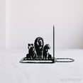 thumbnail image 2 of Glowneon Custom Lion Metal Book Ends Office Decor, Lion Bookend Sign, 2 of 5