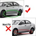 thumbnail image 3 of Fit for Mitsubishi Lancer GTS EVO 2009-2011 2010 Ensemble de Rabats Anti-Éclaboussures Garde-Boue, 3 of 5