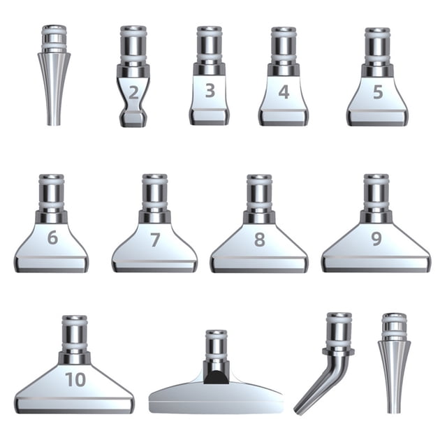 Stylo de Forage à Pointe Argentée Métal Head Détachable Remplacement Stylo Diamant Outil DIY