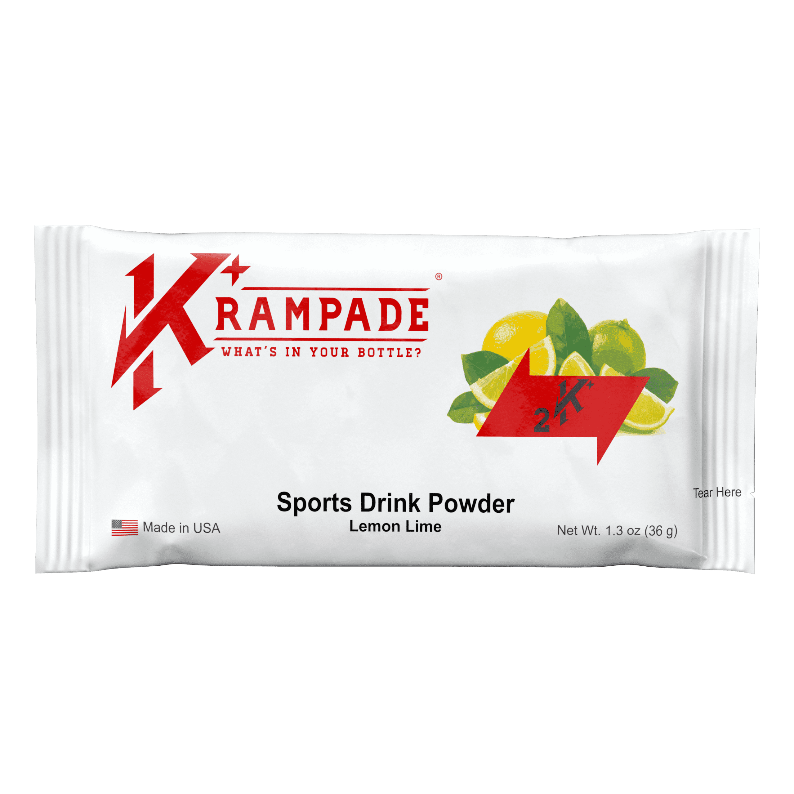Krampade 2K Lemon Lime High Potassium Cramp Relief Electrolyte