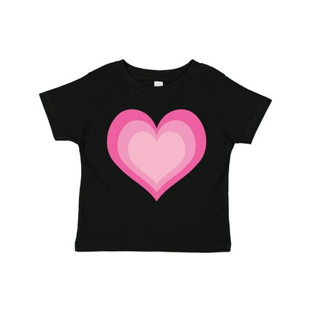 

Inktastic Pink Valentine Heart Gift Toddler Toddler Girl T-Shirt