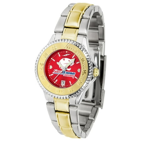 Anochrome Ladies Steel Watch - South Alabama Jaguars NCAA AnoChrome