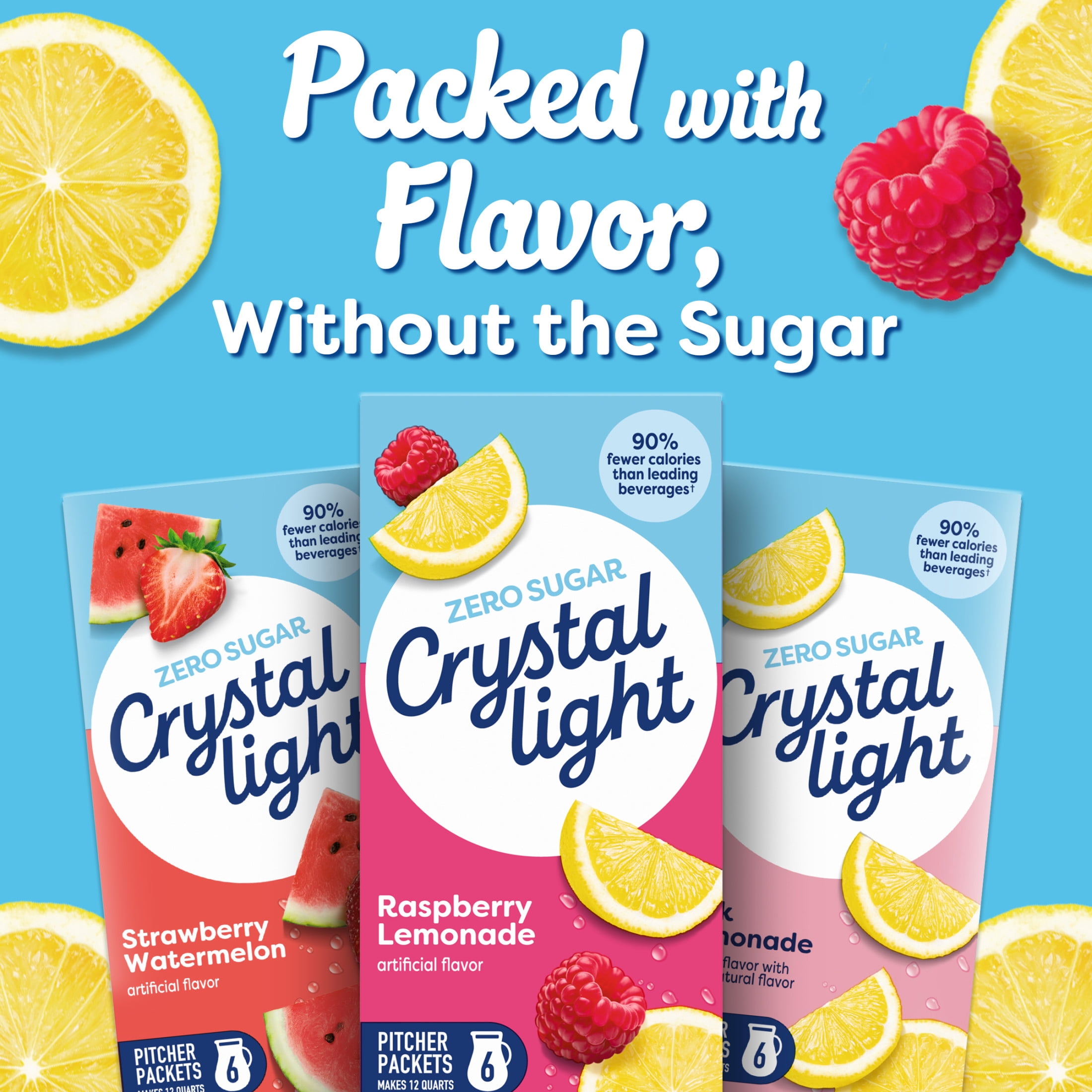 Crystal Light 2pk | Beverage concentrates for grocery retail