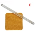 thumbnail image 3 of Embossing Acrylic Rolling Pin Fondant Craft Cake Baking Decorating Tool Rolling Pin Fondant Small Silicone Mat with Measurements for Cookie Decorating Fondant Smoother And Roller Textu Rolling, 3 of 4