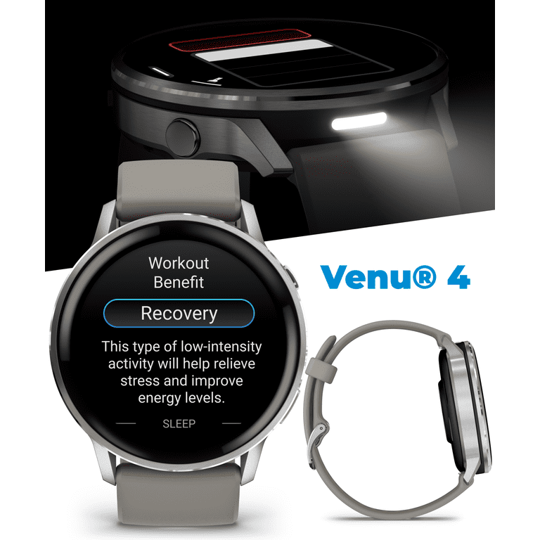Garmin Venu 4 - 45mm AMOLED Advanced Health & Fitness GPS