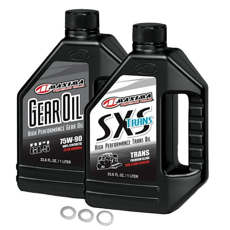 Tusk Drivetrain Oil Change Kit with Maxima Oil For SUZUKI King Quad 500AXi 2009,2011-2023