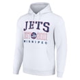 thumbnail image 2 of Men's Starter White Winnipeg Jets Retro Graphic Pullover Hoodie, 2 of 3