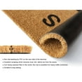 thumbnail image 5 of Rugsmith Black Machine Tufted This is Our Happy Place Doormat, 24" x 36", 5 of 5