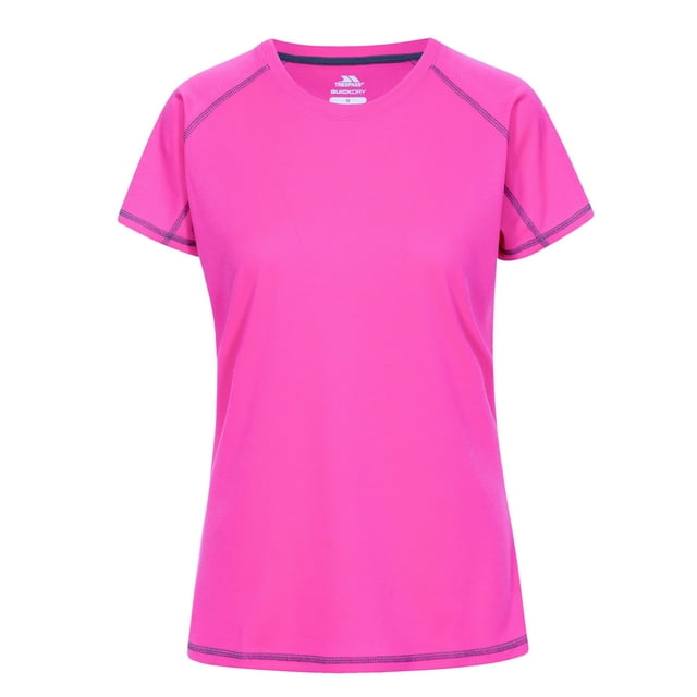 Trespass - Camiseta deportiva Viktoria para chica mujer (Rosa Lady)