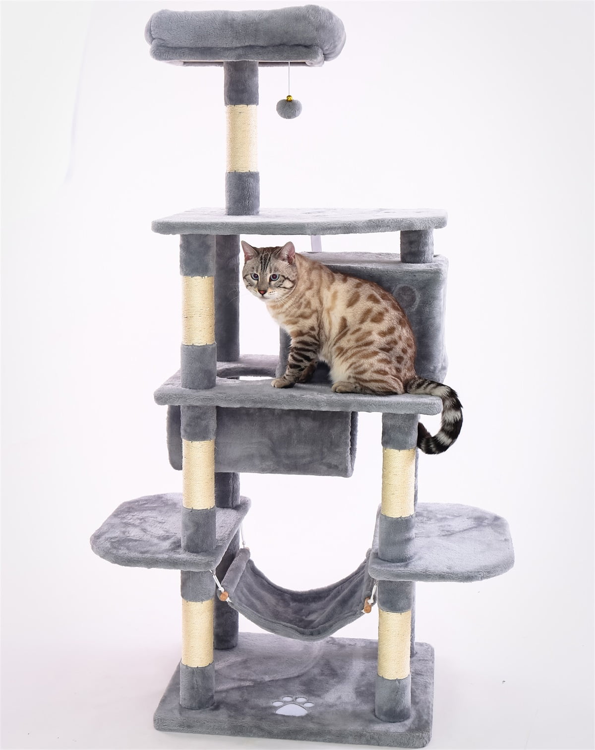 Multi Level Cat Tree TowerTall Cat Tree CondoKitten House With