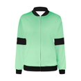 thumbnail image 5 of Women's Flight Bomber Jacket Lightweight Softshell Coat Sportswear Full Zipper Windbreaker Casual Outwear Tops, 5 of 5