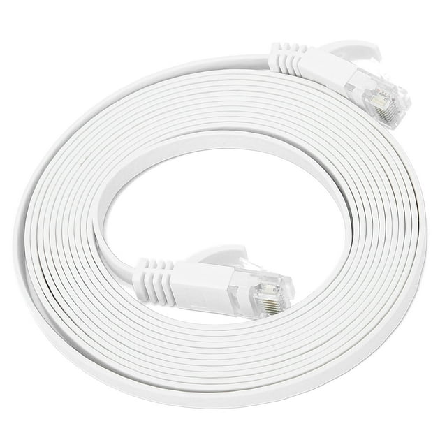 Cable Ethernet Cat6 Puente de Red de Alta Velocidad de Par Trenzado de 8 Núcleos, 10 Gbps Para Enrutador, PC, Box de TV